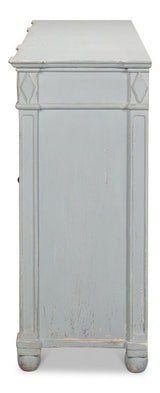 Diamond Blue Wall Sideboard - Ornate Home
