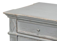 Diamond Blue Wall Sideboard - Ornate Home