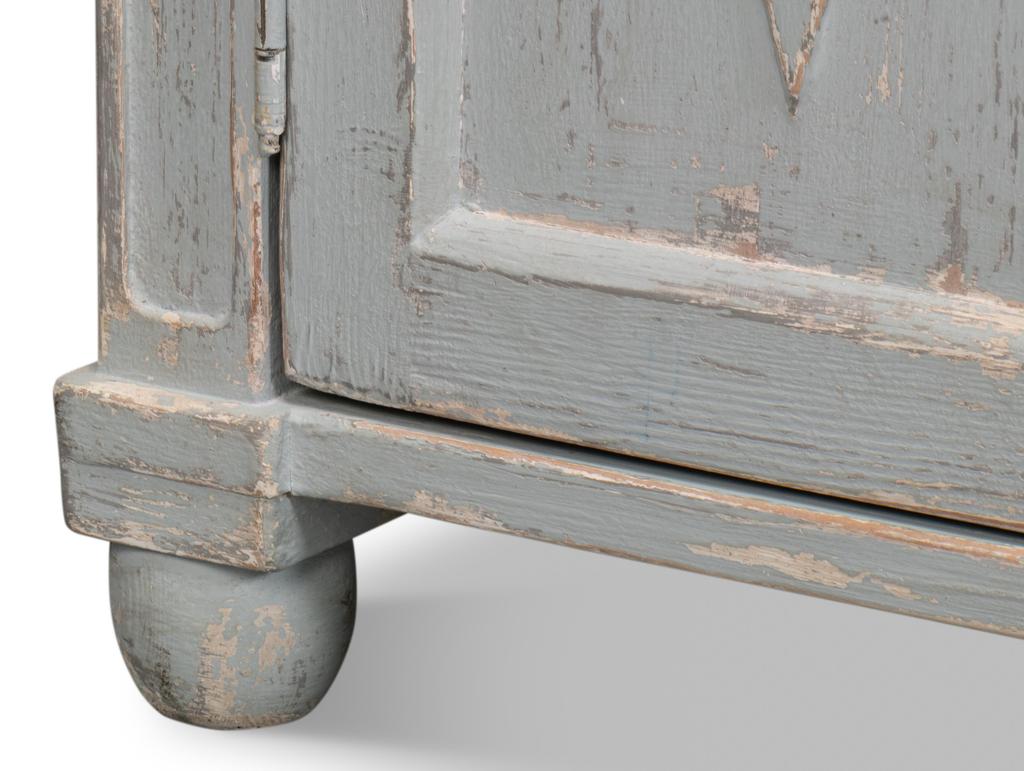 Diamond Blue Wall Sideboard - Ornate Home