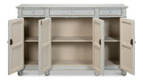 Diamond Blue Wall Sideboard - Ornate Home