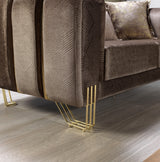 Diamond Brown 2-Piece Living Room Set - Ornate Home