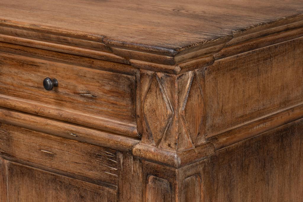 Diamond Brown Wall Sideboard - Ornate Home