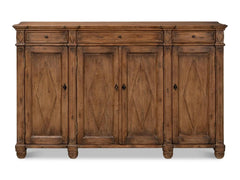 Diamond Brown Wall Sideboard - Ornate Home