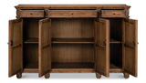 Diamond Brown Wall Sideboard - Ornate Home