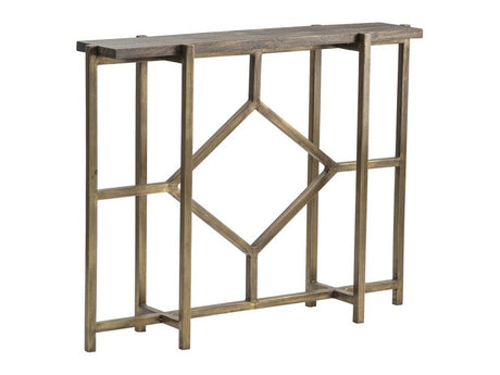 Diamond Gold/Brown Console Table - Ornate Home