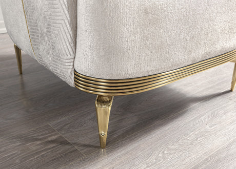 Diamond Ivory Chair - Ornate Home