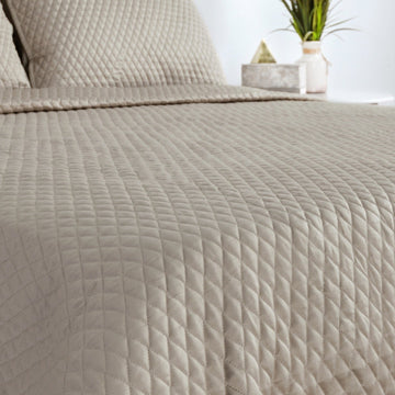 Diamond Pebble Quilt Collection - Ornate Home
