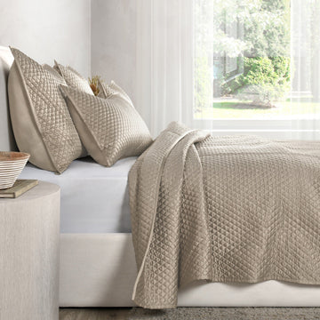 Diamond Pebble Quilt Collection - Ornate Home