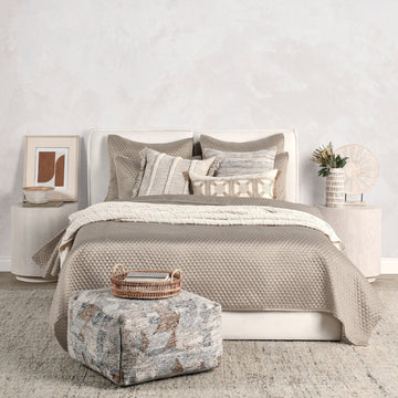 Diamond Pebble Quilt Collection - Ornate Home