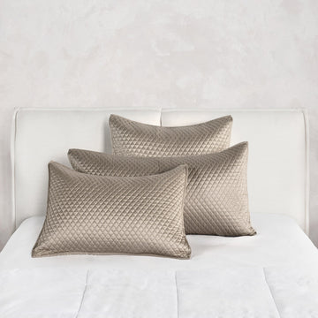 Diamond Pebble Quilt Collection - Ornate Home