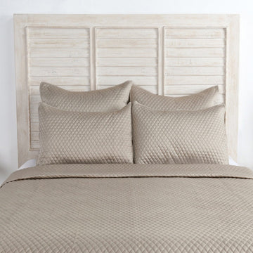 Diamond Pebble Quilt Collection - Ornate Home