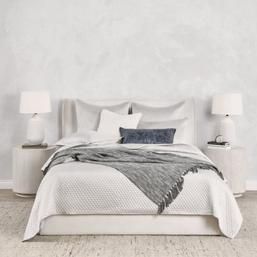 Diamond Silver Quilt Collection - Ornate Home