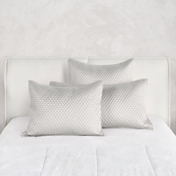 Diamond Silver Quilt Collection - Ornate Home