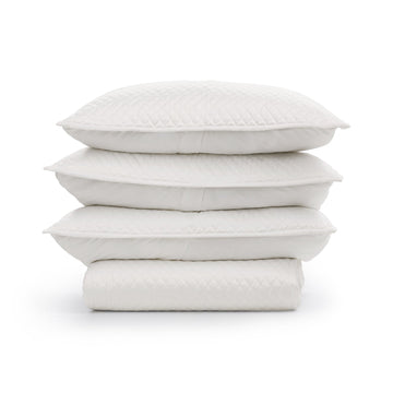 Diamond White Quilt Collection - Ornate Home