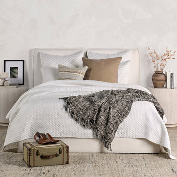 Diamond White Quilt Collection - Ornate Home