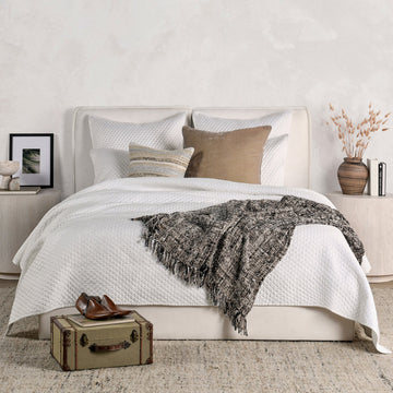 Diamond White Quilt Collection - Ornate Home