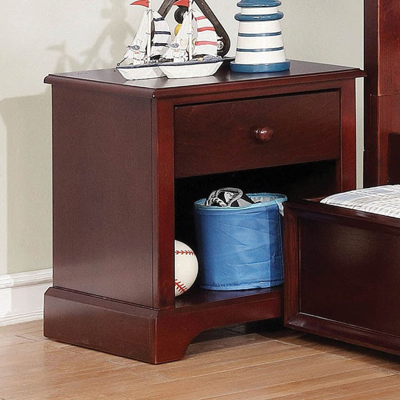 Diane Cherry Nightstand - Ornate Home