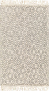 Diata Wool Rug with Tassels - Clearance - Ornate Home