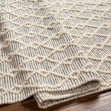 Diata Wool Rug with Tassels - Clearance - Ornate Home