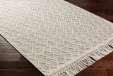 Diata Wool Rug with Tassels - Clearance - Ornate Home
