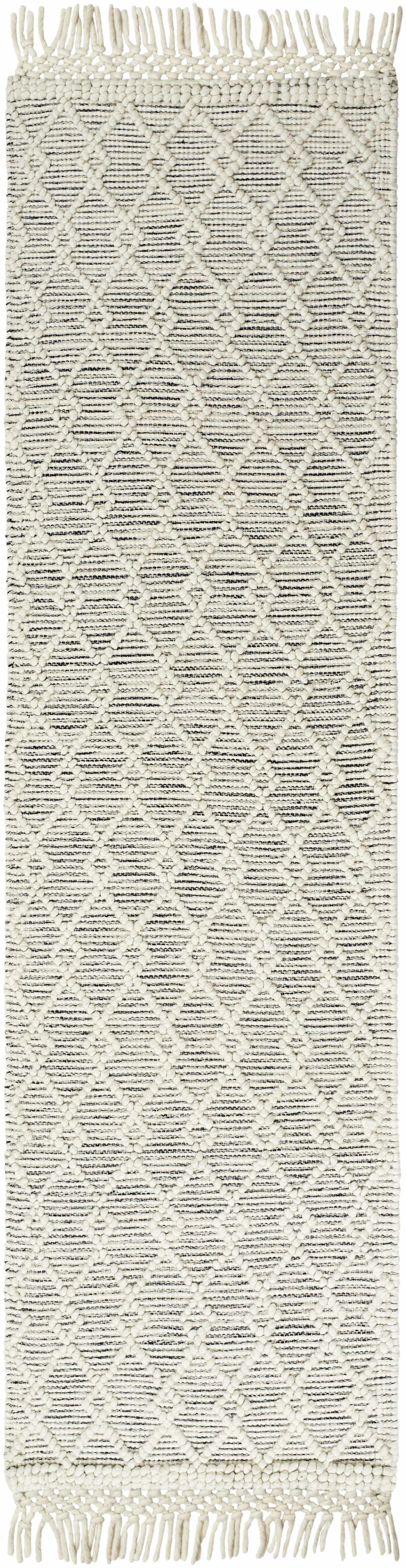 Diata Wool Rug with Tassels - Clearance - Ornate Home