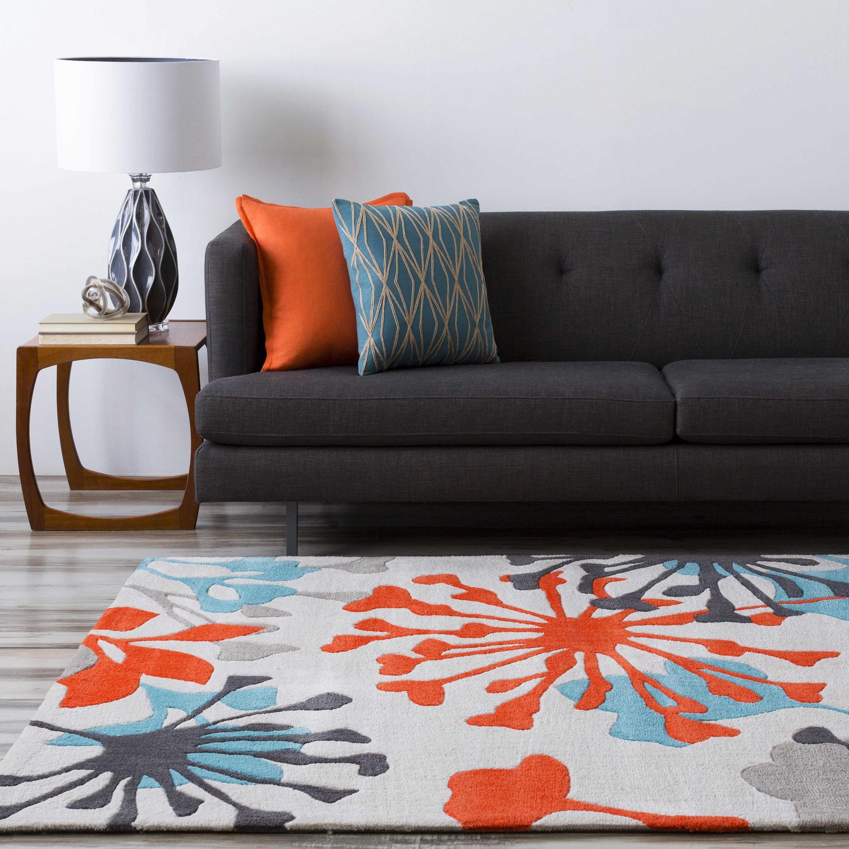 Dickens Colorful Blooming Rug - Clearance - Ornate Home