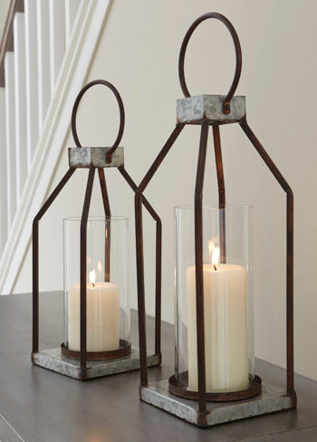 Diedrick Lantern (Set of 2) (Online Special Price) - Ornate Home