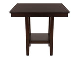 Diego Espresso Counter Height Table - Ornate Home