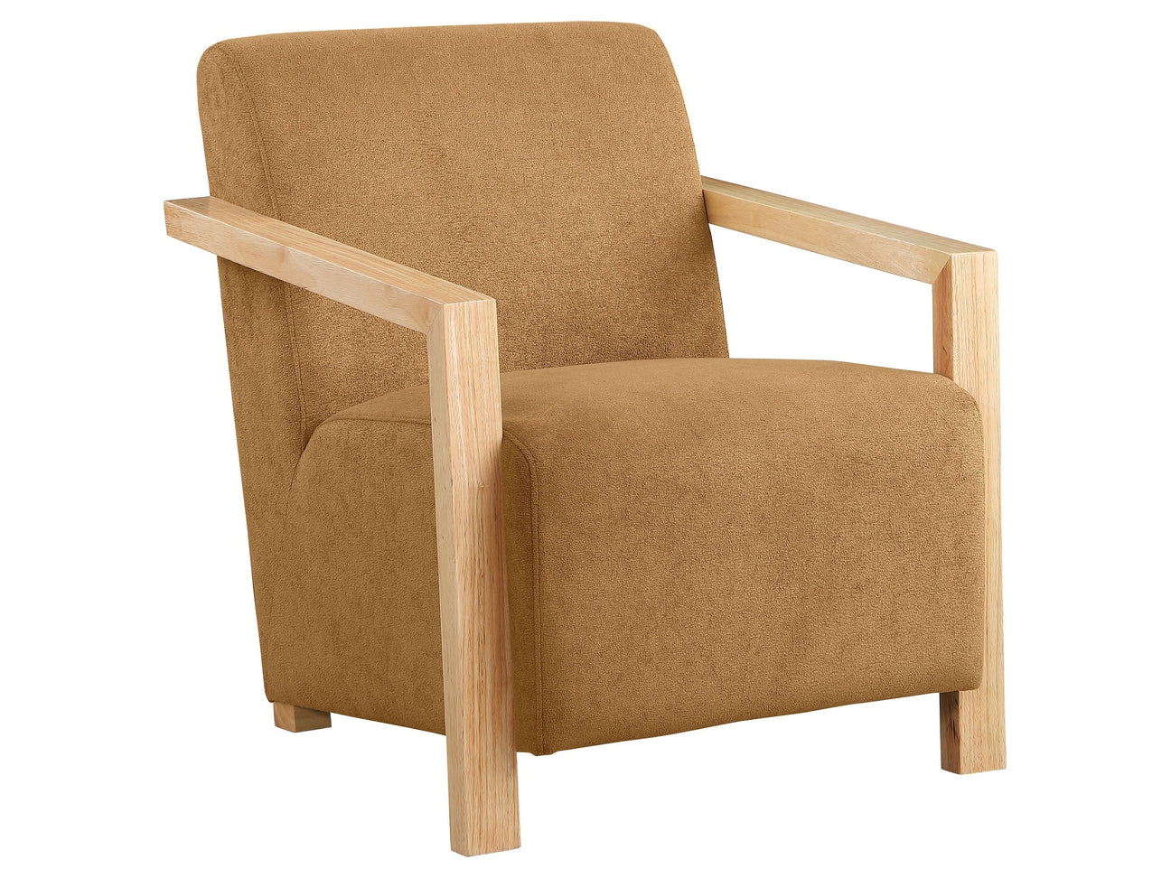 Diego Honey Accent Chair - Ornate Home