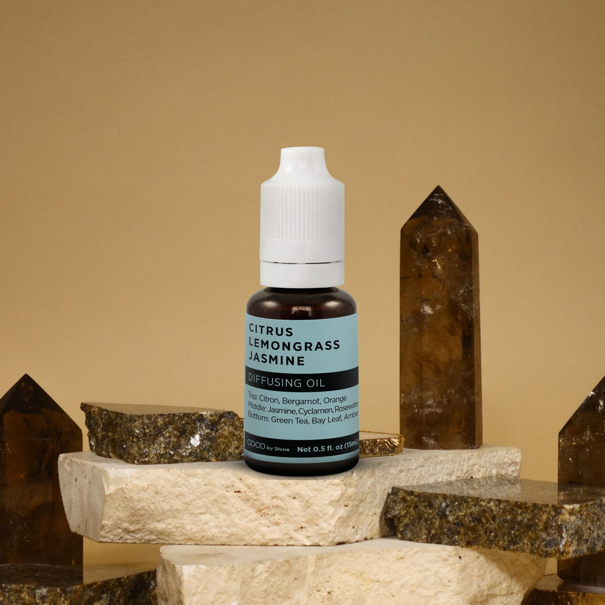 Diffusing Oil (Citrus | Lemongrass | Jasmine) - Ornate Home