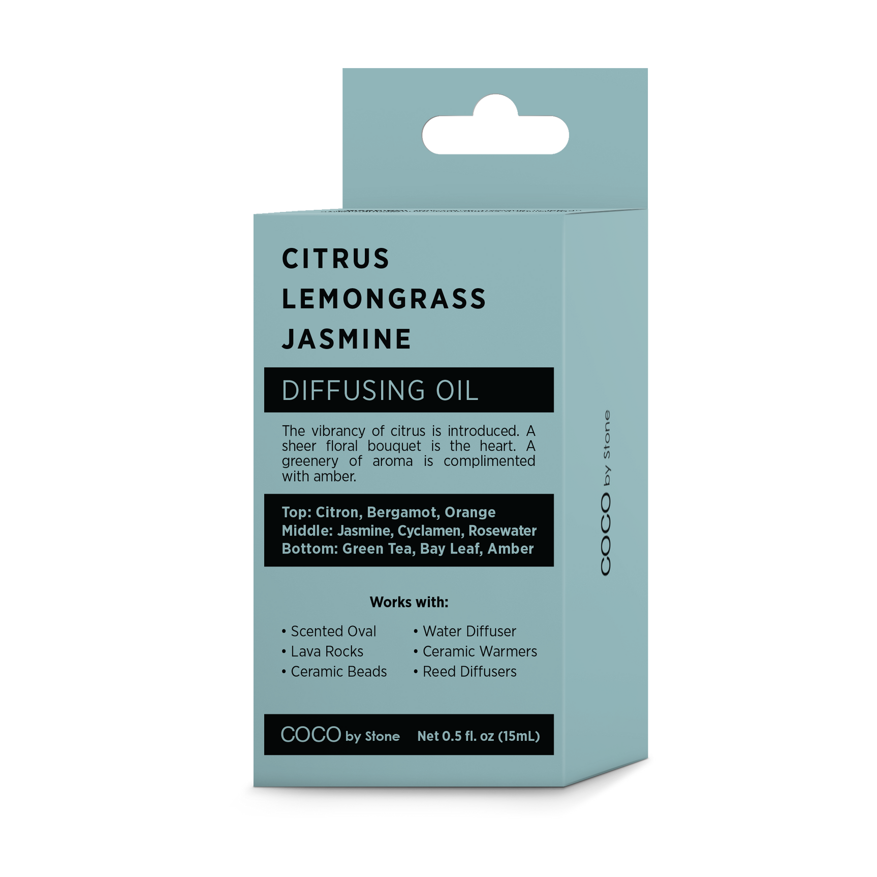 Diffusing Oil (Citrus | Lemongrass | Jasmine) - Ornate Home