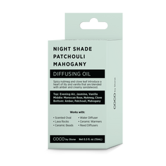 Diffusing Oil (Night Shade | Patchouli | Mahogany) - Ornate Home