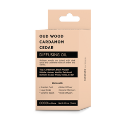 Diffusing Oil (Oud Wood | Cardamom | Cedar) - Ornate Home