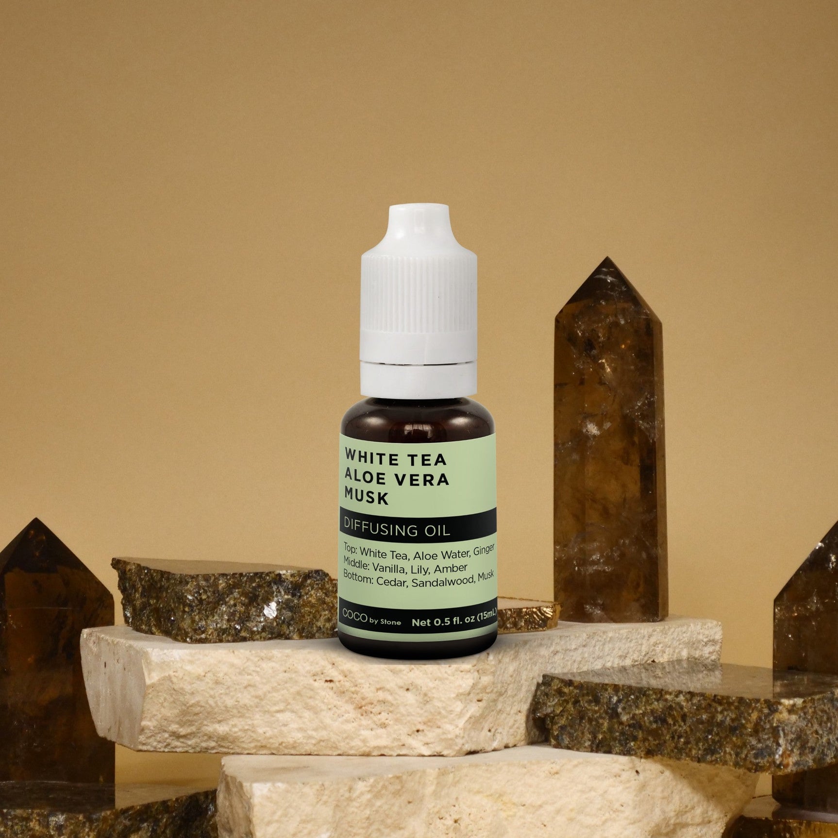 Diffusing Oil (White Tea | Aloe Vera | Musk) - Ornate Home