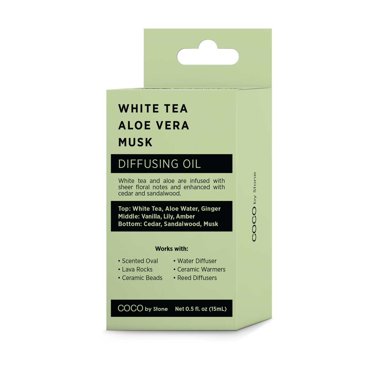 Diffusing Oil (White Tea | Aloe Vera | Musk) - Ornate Home