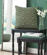 Digover Green/Ivory Pillow (Online Special Price) - Ornate Home
