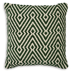 Digover Green/Ivory Pillow - Ornate Home
