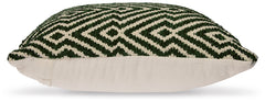 Digover Green/Ivory Pillow - Ornate Home