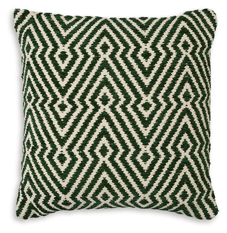 Digover Green/Ivory Pillow (Set of 4) - Ornate Home
