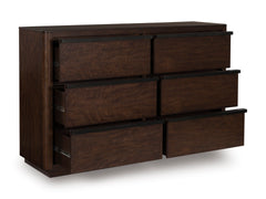 Dilenno Dark Brown Dresser - Ornate Home