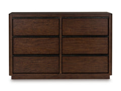 Dilenno Dark Brown Dresser - Ornate Home