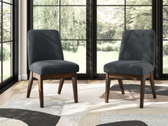 Dilenno Dark Brown Extension Dining Table and 6 Chairs - Ornate Home