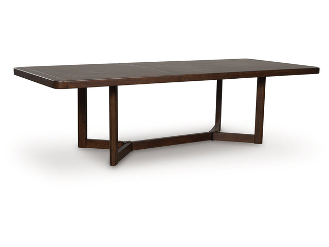 Dilenno Dark Brown RECT Dining Room EXT Table (Online Special Price) - Ornate Home