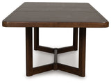 Dilenno Dark Brown RECT Dining Room EXT Table (Online Special Price) - Ornate Home
