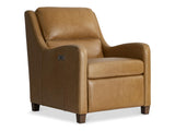 Dillon Beige/Tan Leather Recliner (SKU 301RLCO) - Ornate Home