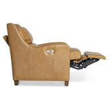 Dillon Beige/Tan Leather Recliner (SKU 301RLCO) - Ornate Home