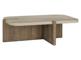 Dillon Natural/Weathered Chalk Coffee Table - Ornate Home