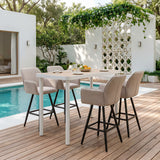 Dimira Natural Bar Table - Ornate Home