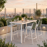 Dimira Natural Bar Table - Ornate Home