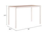 Dimira Natural Bar Table - Ornate Home
